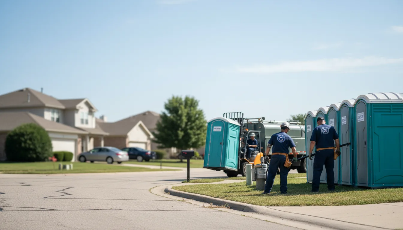 Porta Potty Rental in Fitchburg, WI near me